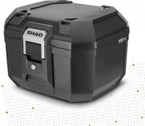Motosiklet Arka Çanta Shad Terra Alüminyum Motor Tur Çantası Black 41 Lt