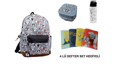 BUGS BUNNY Sırt Çantası SETİ( 4 DEFTER SETİ HEDİYE)