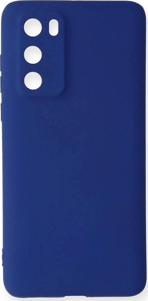 Huawei P40 Kılıf First Silikon - Lacivert