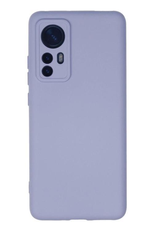 Xiaomi Mi 12 Kılıf Nano içi Kadife Silikon - Lila