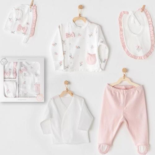 Fairy 5 Parça Hastane Çıkışı Pink