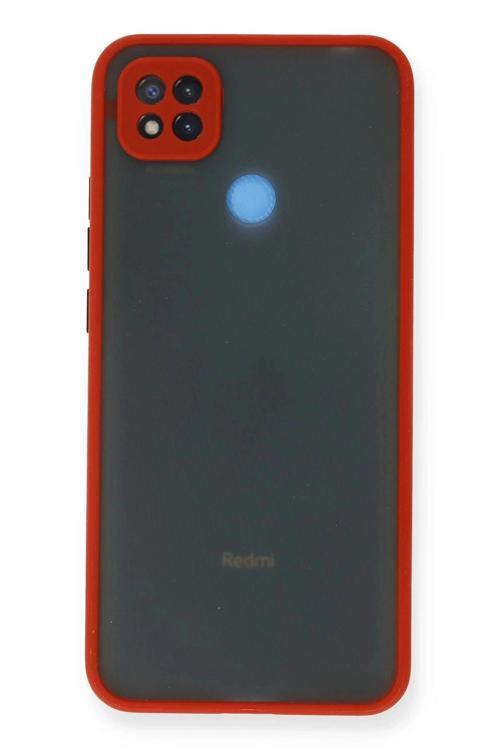 Xiaomi Redmi 9C Kılıf Montreal Silikon Kapak - Kırmızı