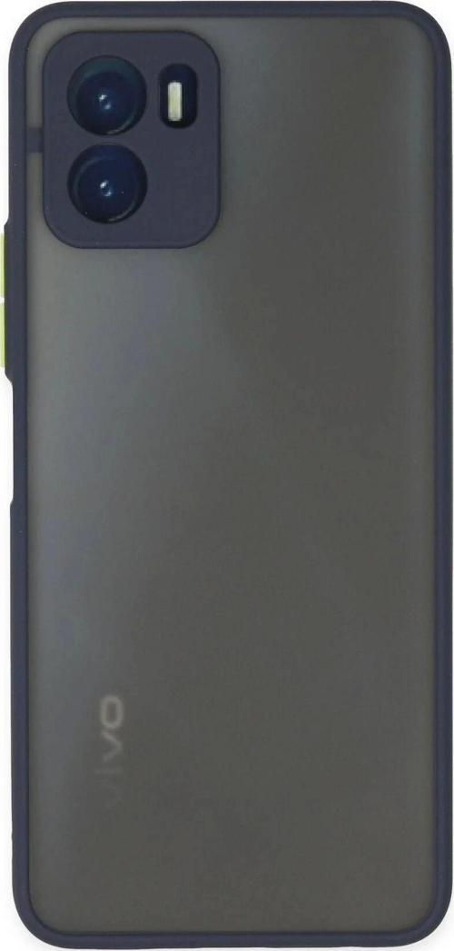 Vivo Y15S Kılıf Montreal Silikon Kapak - Lacivert