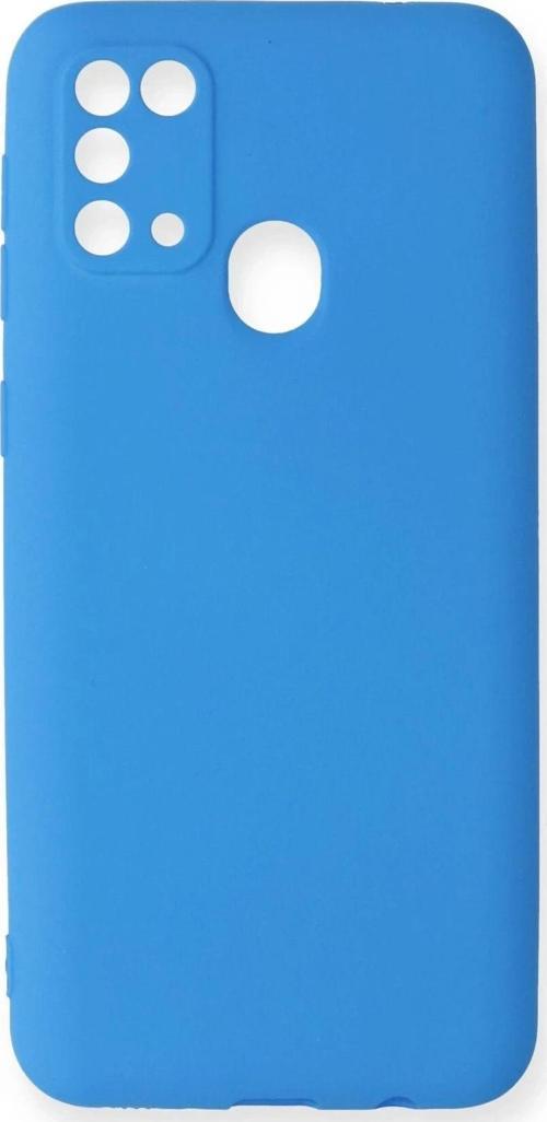 Samsung Galaxy M31 Kılıf First Silikon - Mavi