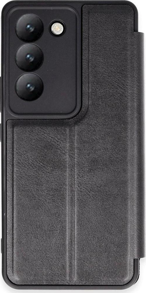 Vivo V30 Lite 4G Kılıf Flip Cover - Siyah