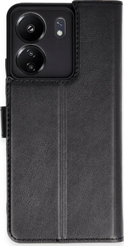 Xiaomi Redmi 13C Kılıf Trend S Plus Kapaklı Kılıf - Siyah