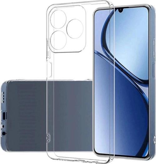 Realme C61 Kılıf Lüx Şeffaf Silikon