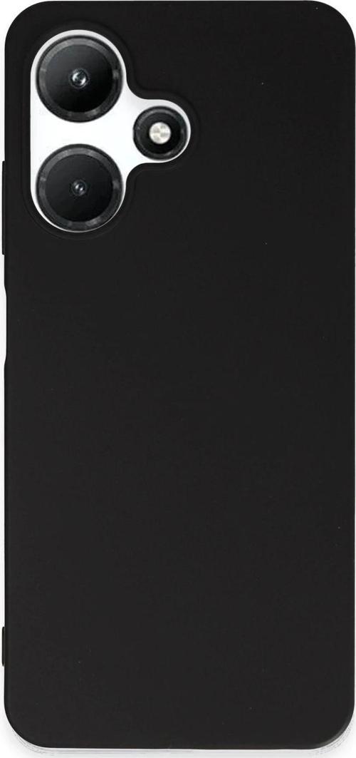 İnfinix Hot 30i Kılıf First Silikon - Siyah