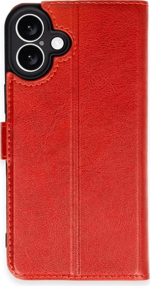 iPhone 16 Plus Kılıf Trend S Plus Kapaklı Kılıf - Kırmızı