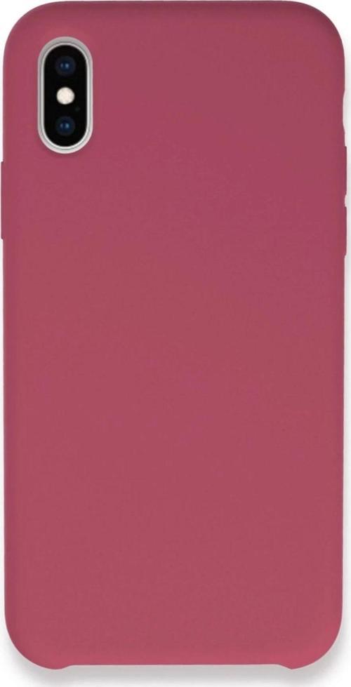 iPhone X Kılıf Lansman Legant Silikon - Fuşya