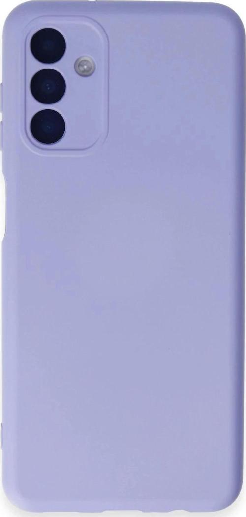 Samsung Galaxy A24 4G Kılıf Nano içi Kadife Silikon - Lila