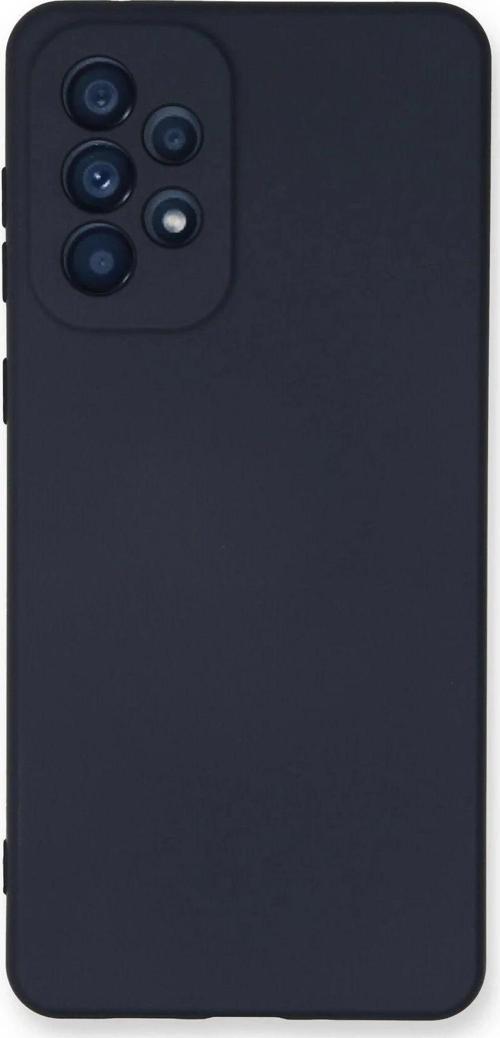 Samsung Galaxy A73 5G Kılıf Nano içi Kadife Silikon - Lacivert