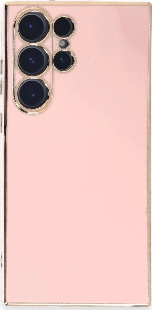 Samsung Galaxy S23 Ultra Kılıf Volet Silikon - Pembe