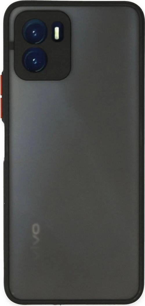 Vivo Y15S Kılıf Montreal Silikon Kapak - Siyah
