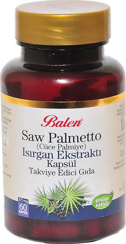 Isırgan Ekstraktı Cüce Palmiye 60 Kapsül