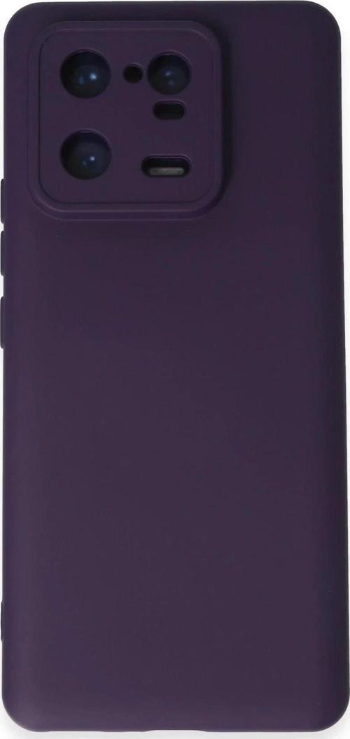 Xiaomi Mi 13 Pro Kılıf Nano içi Kadife Silikon - Mor