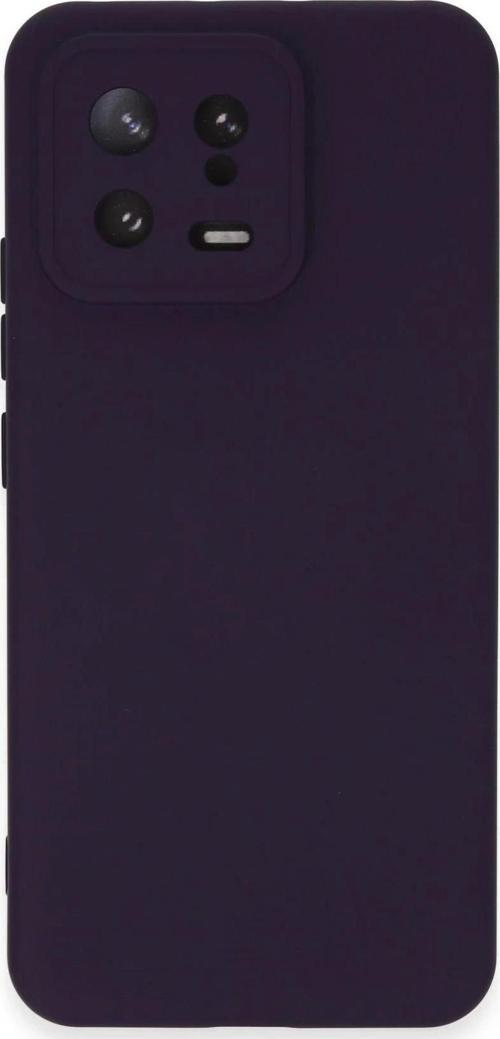 Xiaomi Mi 13 Kılıf Nano içi Kadife Silikon - Mor