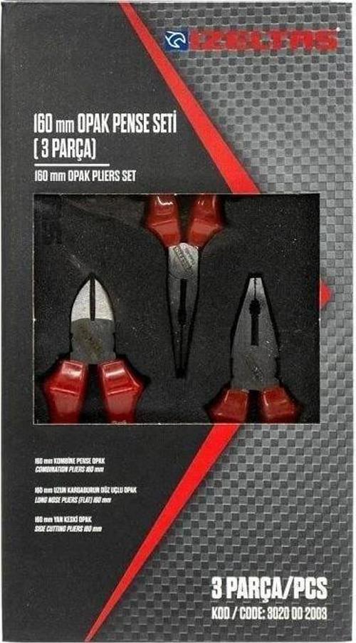 Opak Pense Seti 160mm (3 Parca)