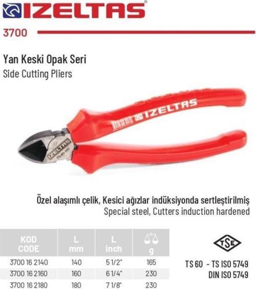 Yan Keski Opak Seri 180 mm
