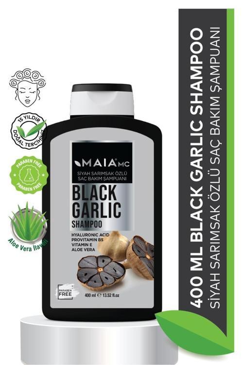 Siyah Sarımsak Şampuanı Aloe Vera İlaveli 400 ML 