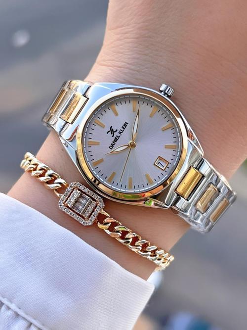 Takvimli Kadran 3 Atm Suya Dayanıklı 2 Yıl Garantili Kadın Kol Saati+Bileklik BX10947.2