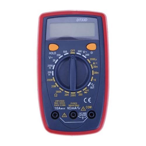 DIGITAL ÖLÇÜ ALETİ DT33D MULTİMETRE * UNIT (2818)