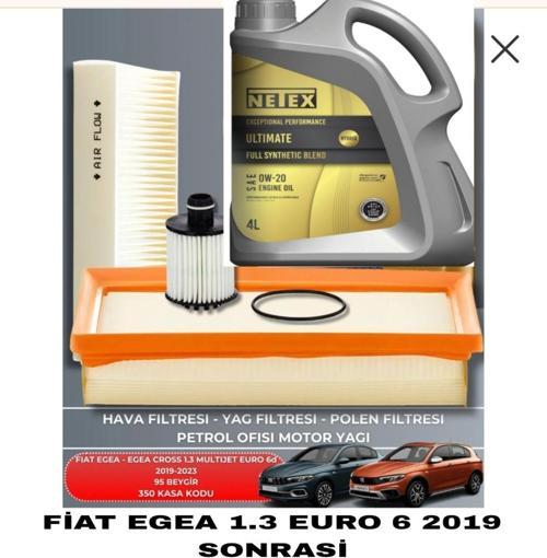 FİAT EGEA CROSS 1.3 MULTİJET EURO 6-6d 2019-2023 95 beygir+Netex 