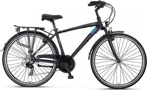 2832 VENTURA M ERKEK ŞEHİR BİSİKLETİ V 510H 28 JANT 21 VİTES SİYAH MAVİ