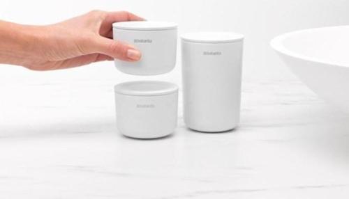 Renew Whıte 3lü Kapaklı Plastik Düzenleyici