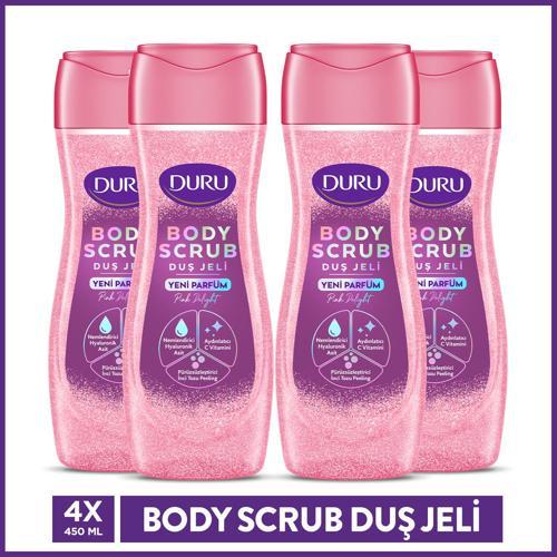 BODY SCRUB PINK DELIGHT DUŞ JELİ 4X450 ML