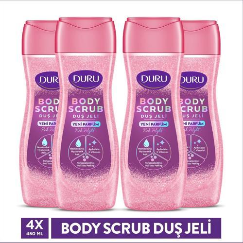 BODY SCRUB PINK DELIGHT DUŞ JELİ 4X450 ML