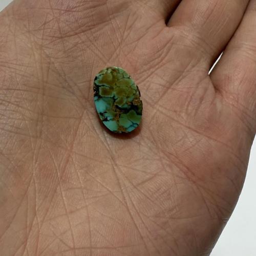 Doğal İran Nişabur Firuze (Turkuaz) Taşı  9,7 Karat - 1,93 Gram