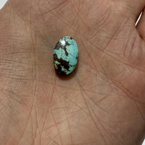 Doğal İran Nişabur Firuze (Turkuaz) Taşı  7,5 Karat - 1,51 Gram