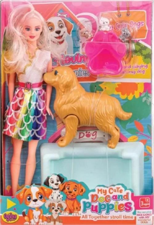 Nessiworld Anlily Sevimli Köpeklerim Bebek Seti