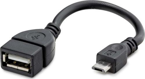 Büro Ev Ofis Network Dönüştürücü için Siyah K Usb Mıcro To Usb F Çevirici