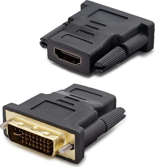 Büro Ev Ofis Network Dönüştürücü için Siyah 24+5 Dvı To Hdmı F Çevirici