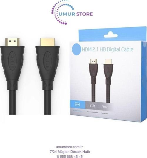 DHC-HD02-02M HDMI 2.1 Yüksek Hızlı 48 Gpbs 8K(7680 x 4320) 2m Kablo