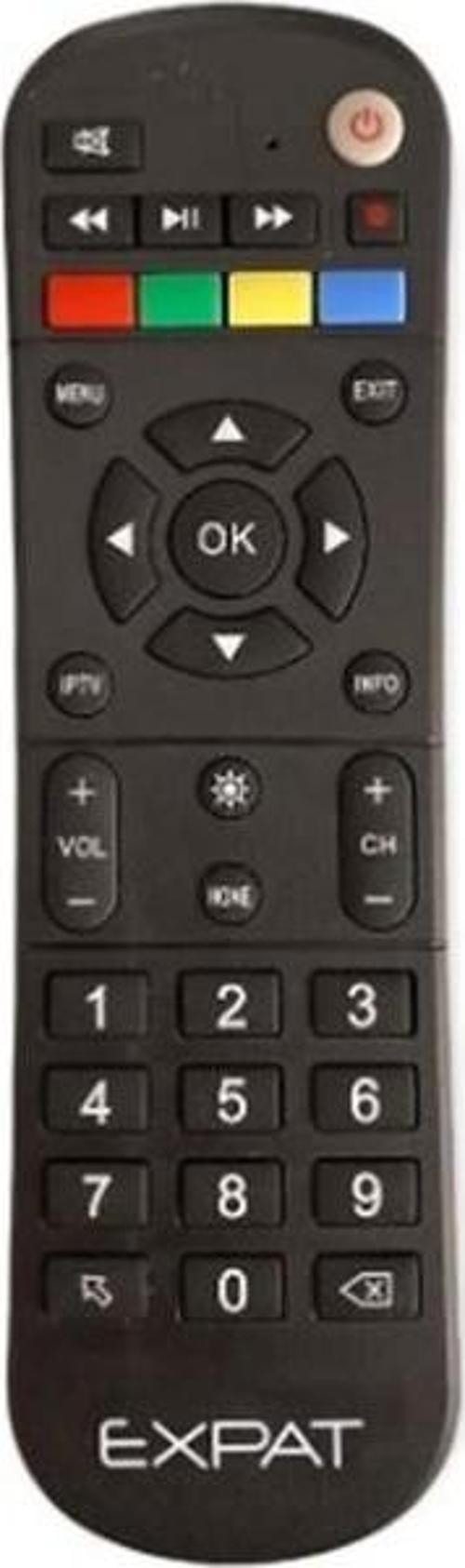 Kumanda 1738-REDLİNE,SENKRON,EXPAT Android Uydu Kumandası