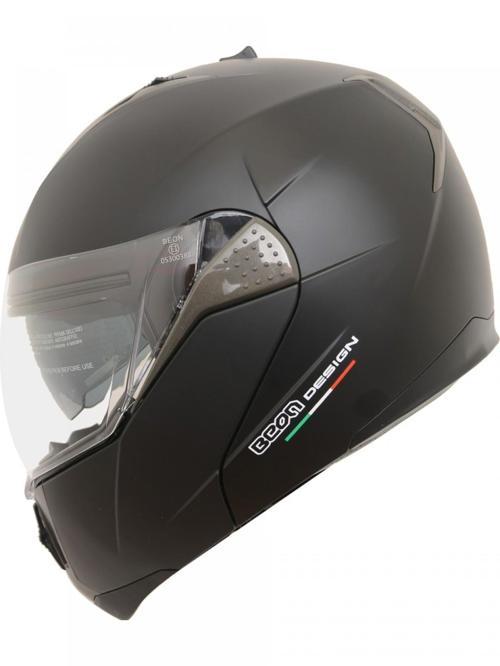 Çene Açılır Kask Mat Siyah (b700 - B-shock)