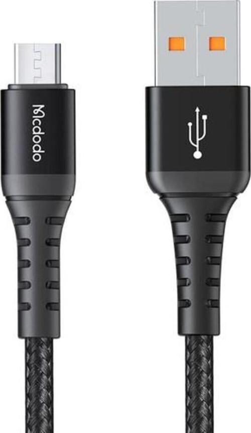 Ca-2280 Micro Usb Hızlı Data-şarj Kablo 20cm-siyah