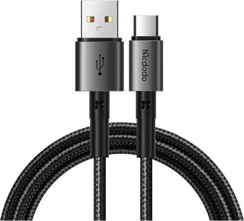 CA-3590 100W 6A TypeC Hızlı Şarj Data Aktarım Kablo 1.2m-Siyah