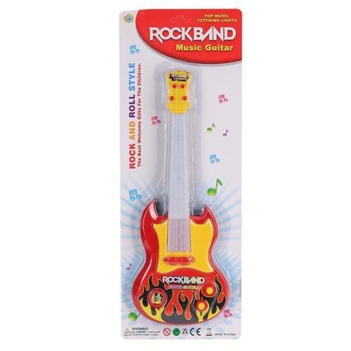 919A-2919B-2 Pilli Müzikli Gitar -Canem Oyuncak
