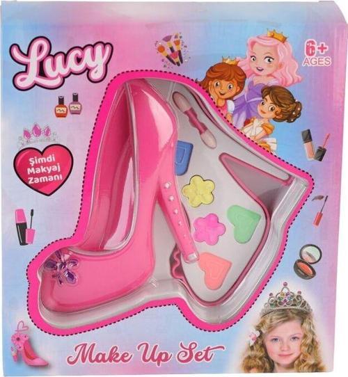 LMN212 AYAKKABILI KUTULU TEKLİ MAKYAJ SETİ
