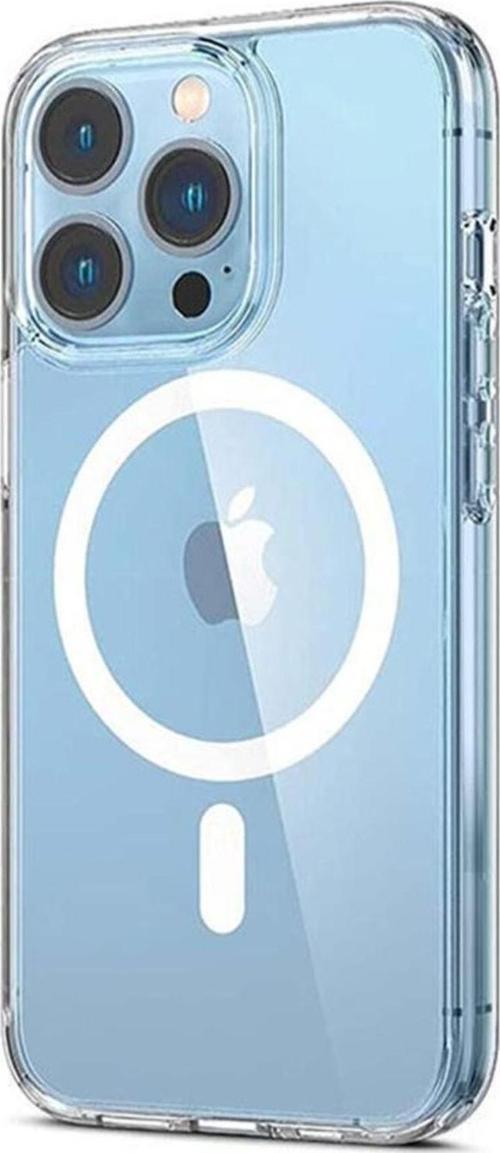 Iphone 14 Plus Uyumlu Şeffaf Magsafe Kılıf Pc-3091