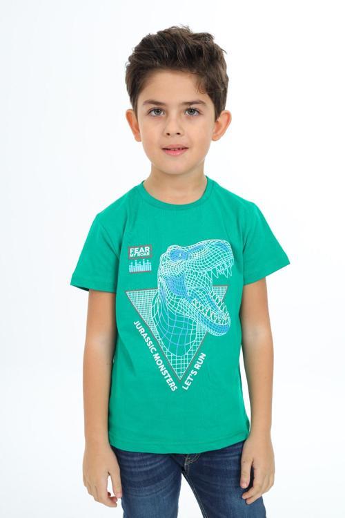 Toontoy Erkek Çocuk Baskılı Tişört