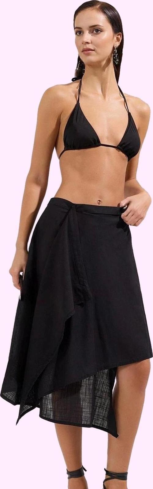 Kadın Midi Anvelop Plaj Etek Pamuk Yaz Aylarının Vazgeçilmezi Günlük Kullanım Modern Tasarım