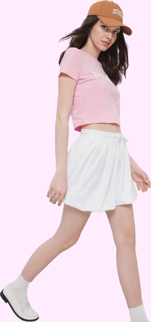 Kadın Balon Mini Örme Etek Paper Touch Kumaş Günlük Kullanım Hafta Sonu Yaz Aylarının Vazgeçilmezi