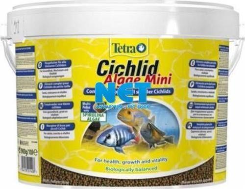 Cichlid Algae Mini 10 LT 3900 gr  Orjinal Anadolu Pet Ürünüdür