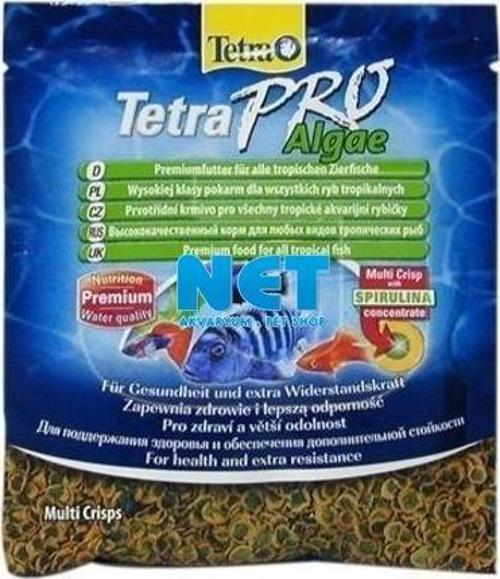Pro Algae Crisps 12 gr Poşet Orjinal Yem Tetra Pro Vegatable