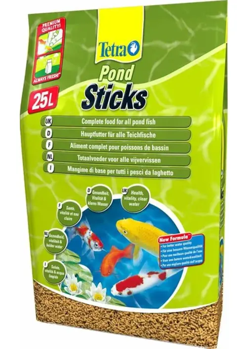 Tetra Pond Sticks YEŞİL 25 LT 3000 gr 